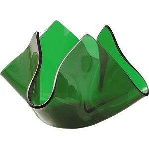 Подсвечник Bdk Flower D 50 зеленый артикул 610912