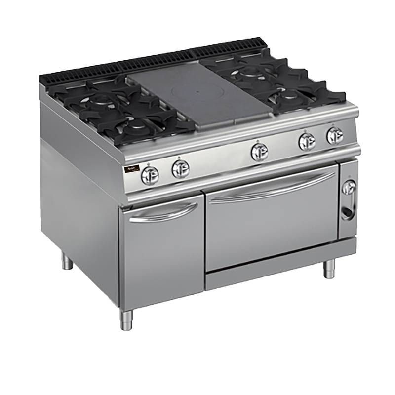 Плита газовая Apach Chef Line LRSTG129R4FE