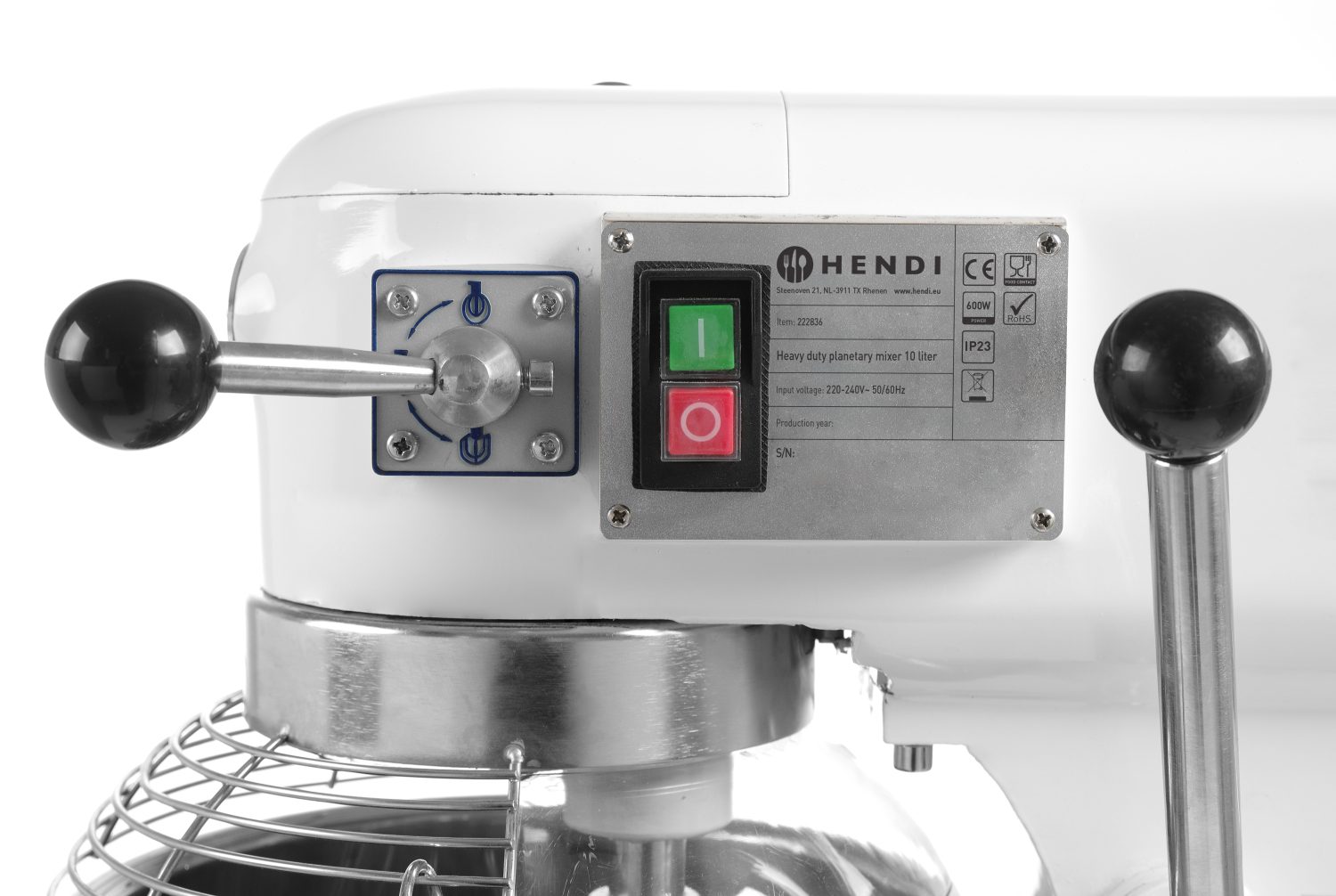 Фото Миксер планетарный напольный Hendi Kitchen Line 222836,10 л 5
