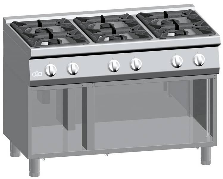 Плита газовая ATA K7GCU15VVP повышенная мощность