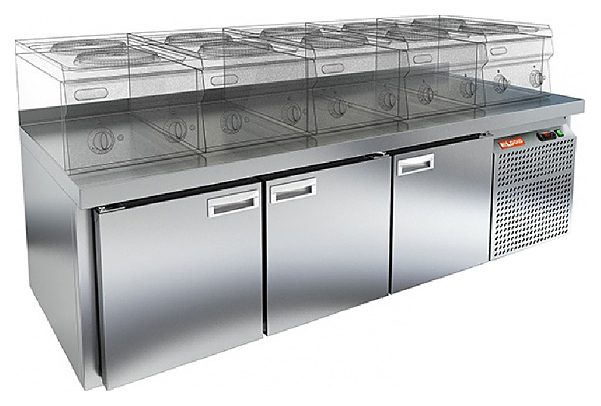 Стол морозильный HICOLD GN 111/BT LT Sh (R290)
