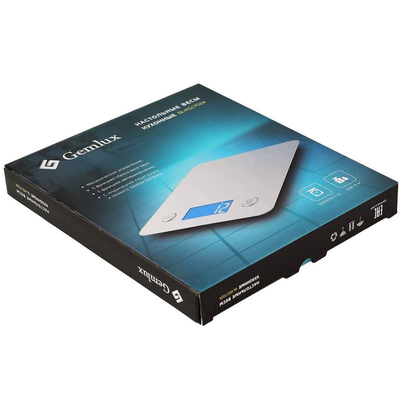 Фото Весы бытовые настольные Gemlux GL-KS1702A 3