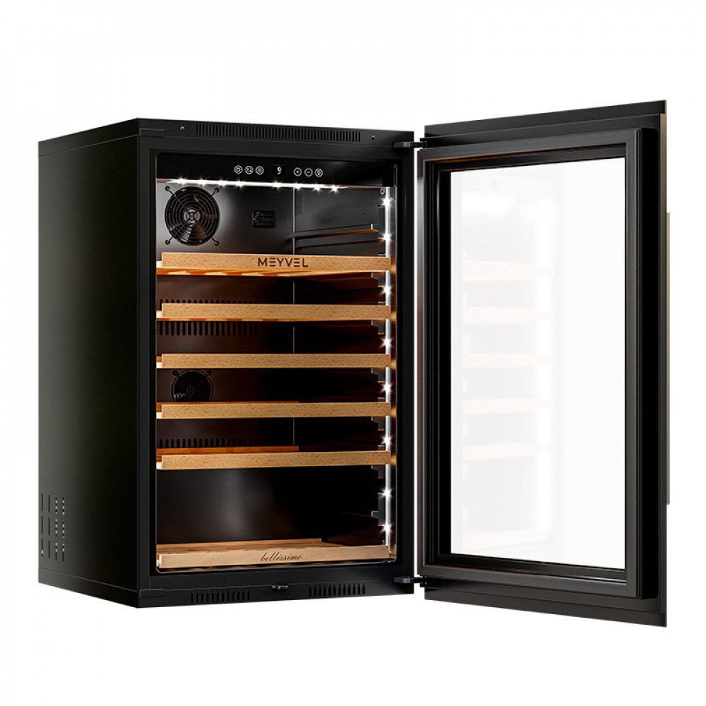 Фото Шкаф винный Meyvel MV52PRO-KBB1 компрессорный 23