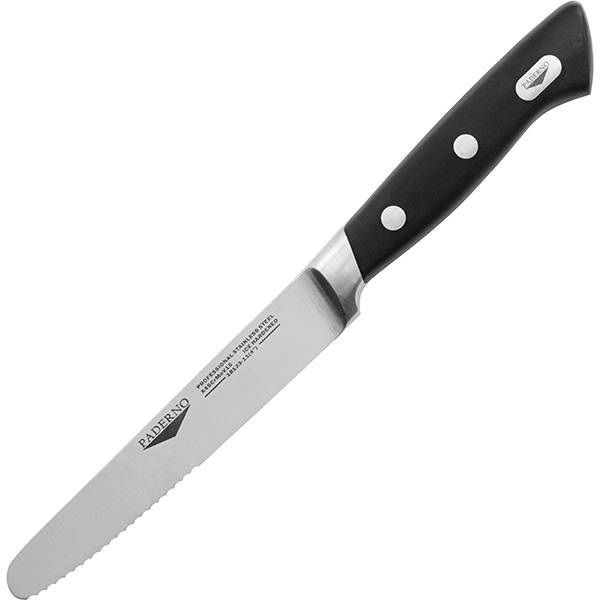 Нож кухонный Paderno L 110 черный артикул 18123-11