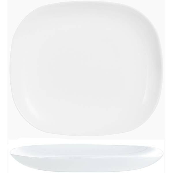 Фото Блюдо Arcoroc Evolutions White L 215 мм, B 190 мм, белый — арт. N9404 1