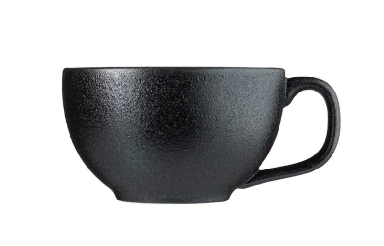Фото Чашка кофейная KunstWerk Kunstwerk Black 300 мл, D 100 мм, H 65 мм — арт. A27012Y101 3