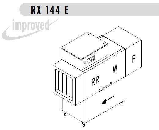 Машина посудомоечная RX 144 DX + DDE + XP