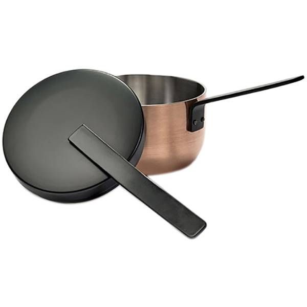 Фото Сотейник Serax Base Cookware 1,8 л, D170 мм, H140 мм с крышкой цвет медный черный — арт. B2719001C 1