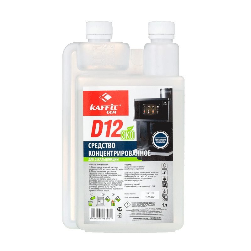 Средство концентрированное KFT-D12 ЭКО 1 л