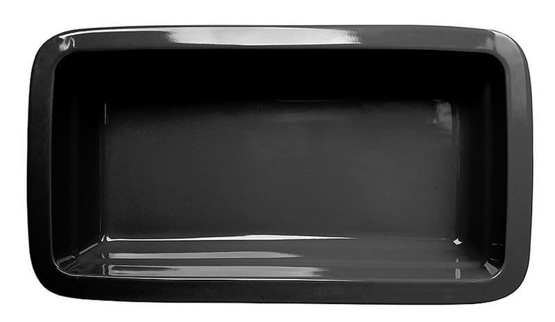 Фото Гастроемкость Corone GN 1/3-60 керамика, черная 2,5 л (LQ-QK15074-K) — арт. фк167 2