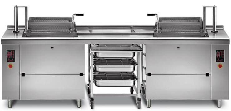 Фритюрница газовая FIREX FAGT 2-070