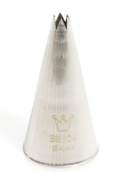 Насадка кондитерская H 47 мм артикул BS104