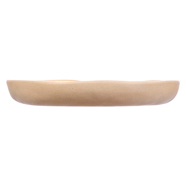 Фото Тарелка Kunstwerk Grasp D 170 мм, H 30 мм, бежевая — арт. 20722/beige 2