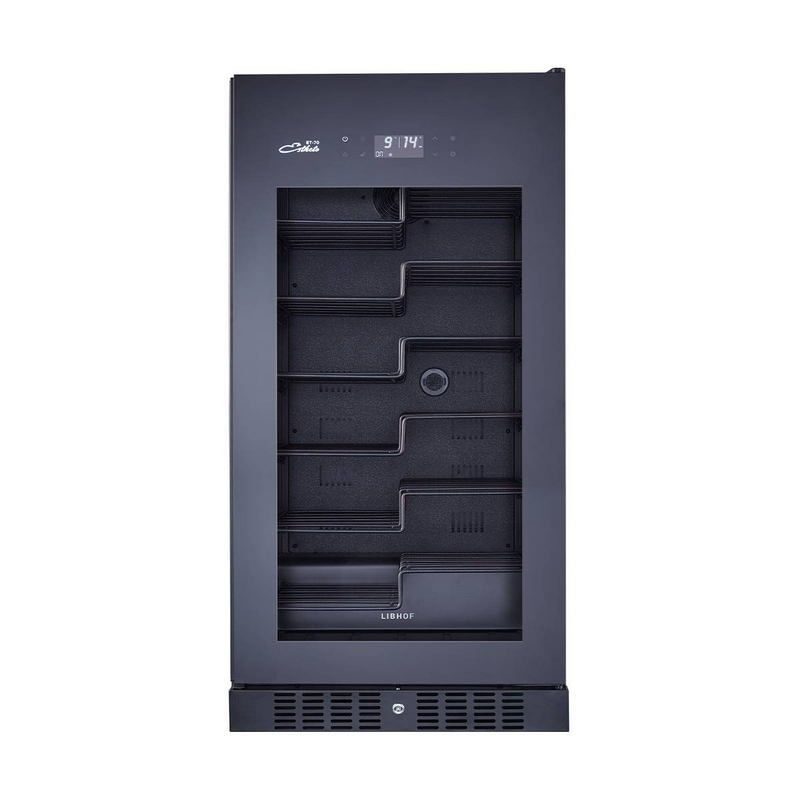 Фото Шкаф винный Libhof ET-70 black — арт. libet70b 2