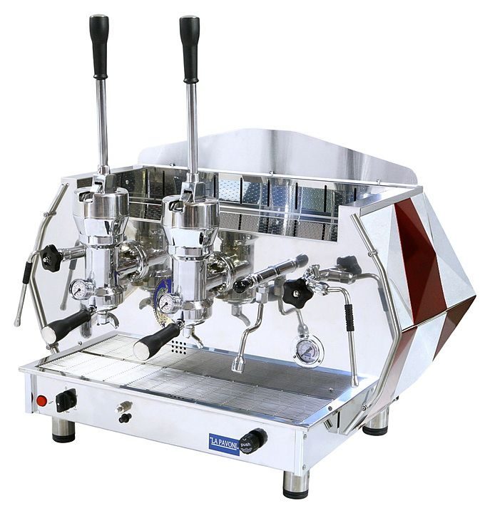 Кофемашина La Pavoni DIA2L леверного типа красный