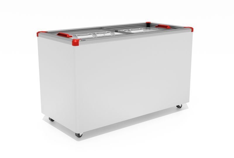 Морозильный ларь Gellar FG 400 C v25 красный