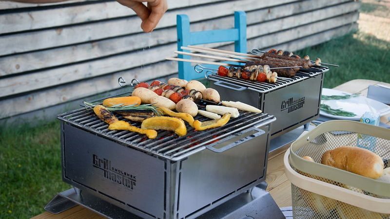 Фото Мангал GRILL MASTER HOT GRILL GM300PLUS настольный 3