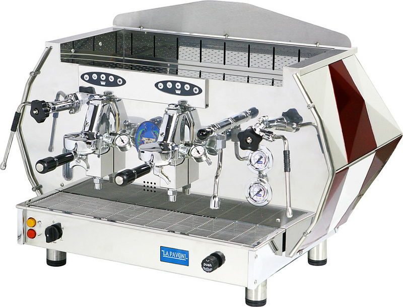 Кофемашина рожковая Pavoni DIA2SV красный