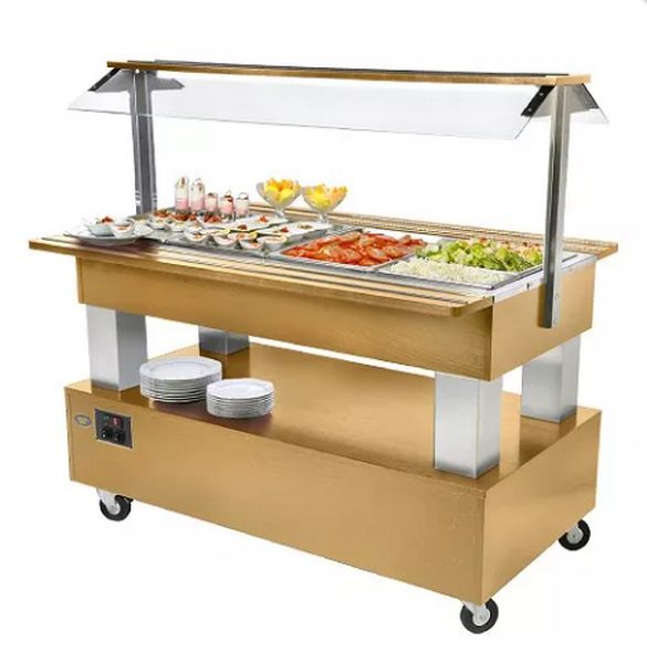 Салат-бар ROLLER GRILL SB 40 С светлый дуб