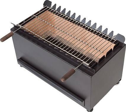 Печь на твердом топливе CHB 313 SHASLIK Black