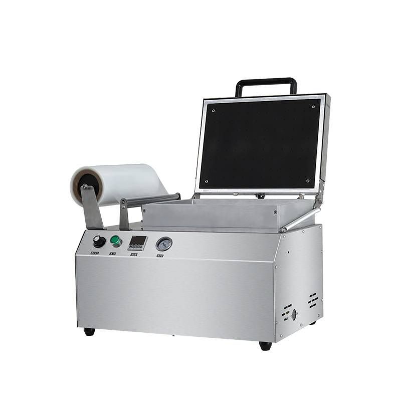 Фото Скин-упаковщик Hualian Machinery HLV-300VST NEW (187х137х40мм, матрица на 2 лотка) 2