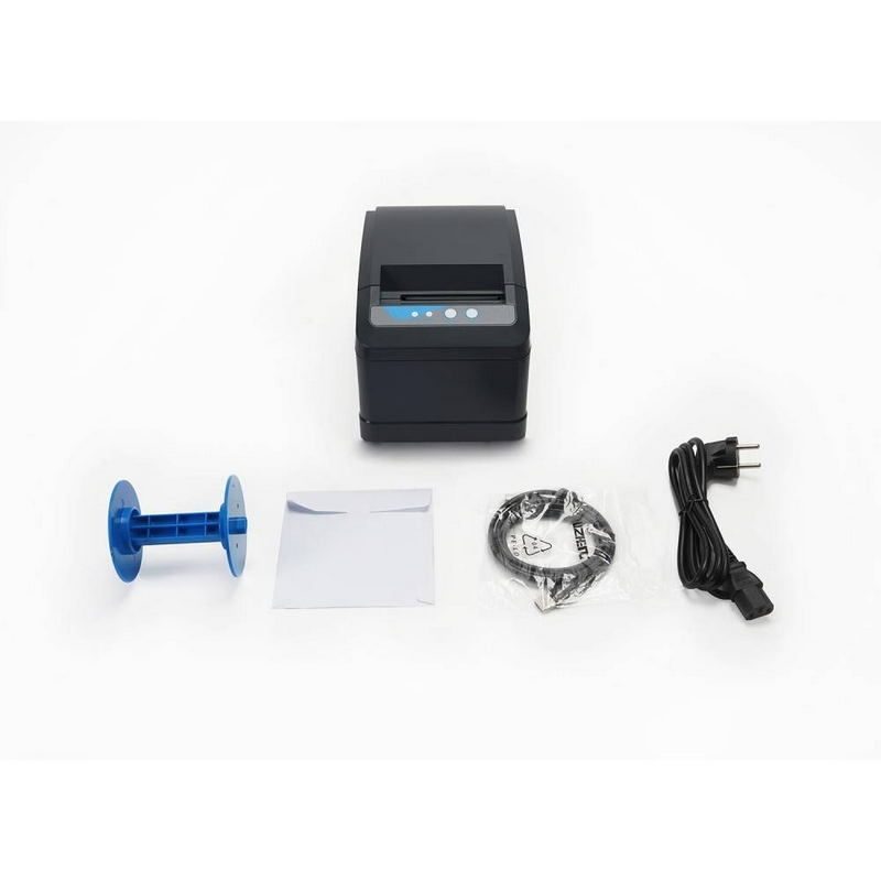 Фото Термопринтер этикеток MERTECH MPRINT LP80 TERMEX (USB) black 5