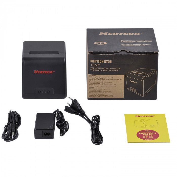 Фото Термопринтер этикеток MERTECH DT58 TEMO (USB) 7