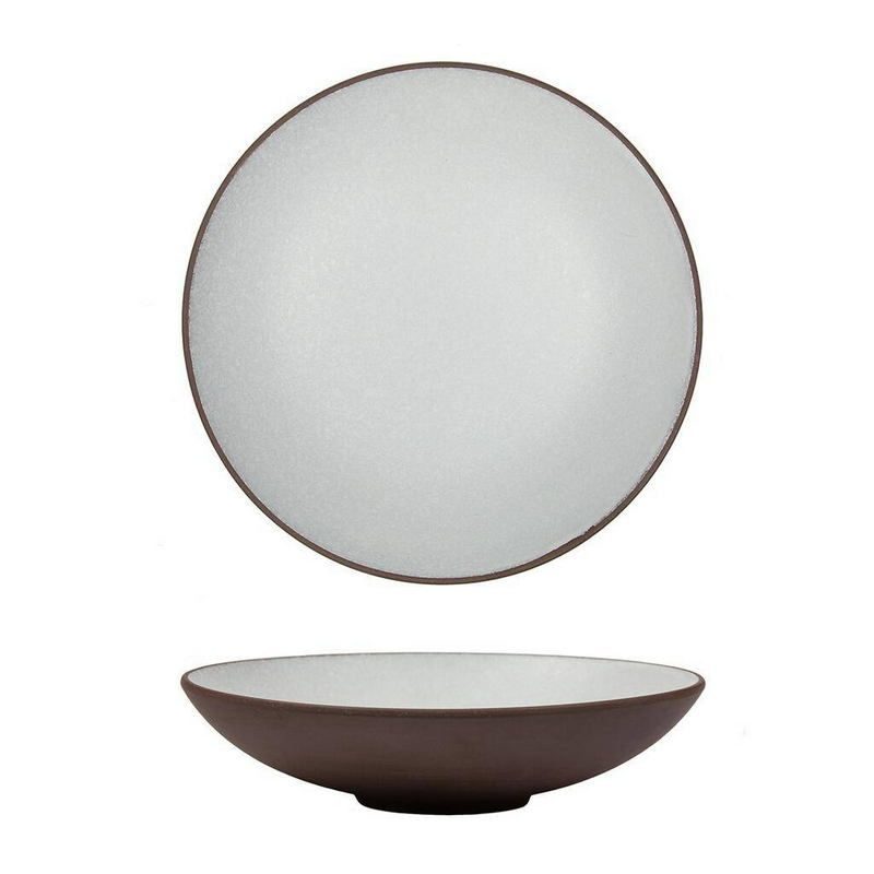 Фото Салатник P.L. Proff Cuisine White Matt New Brown Taiga 650 мл, D 230 мм, H — арт. 17-313dk/whitematt 1