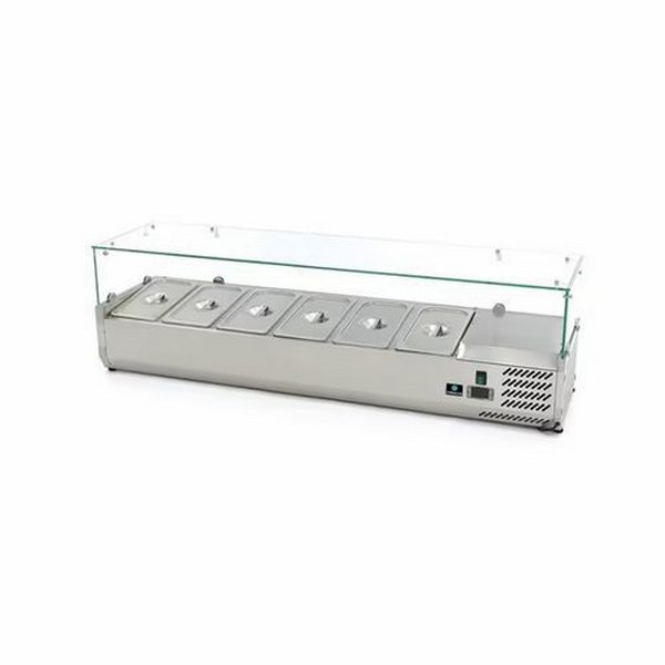 Холодильная витрина HURAKAN HKN-VRX1500/380