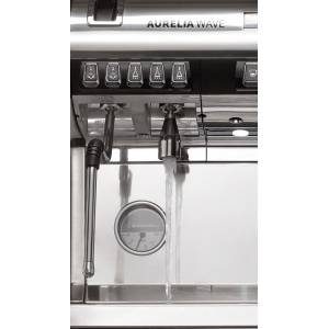 Фото Кофемашина рожковая Nuova Simonelli Aurelia WAVE T3 2Gr 380V black + high группа/черный/самоочистка 3