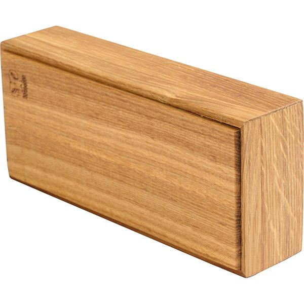 Фото Ящик для подачи с выемкой PPwood L 238 мм, B 105 мм, H 60 мм, дуб — арт. Q657O-06N 2