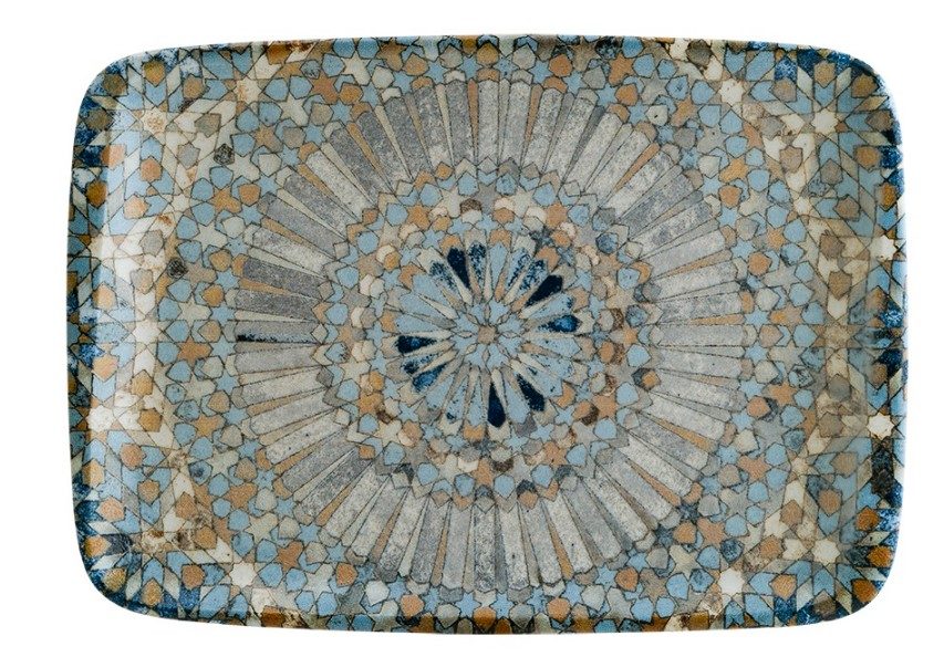 Блюдо Bonna Luca Mosaic L 230 мм S-MT-LUCMZMOV26DT