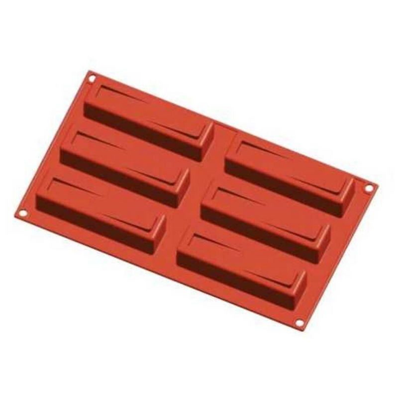 Форма силиконовая (коврик) 6 ячеек артикул K-039D
