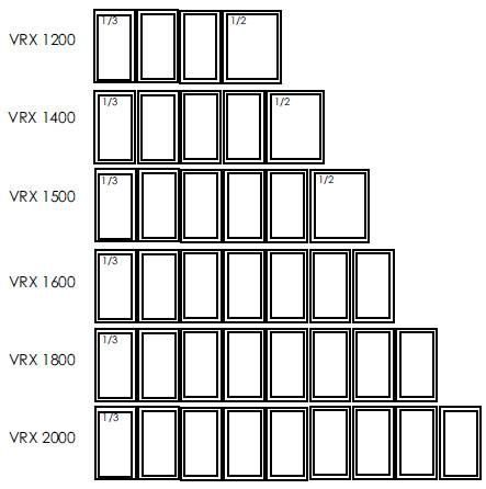Фото Холодильная витрина для ингредиентов Koreco VRX1200380(395II) 1