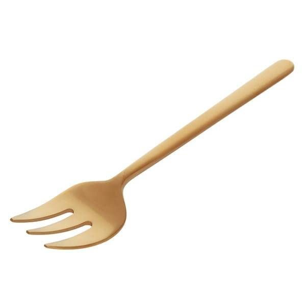 Вилка десертная Loveramics 14cm, латунь артикул