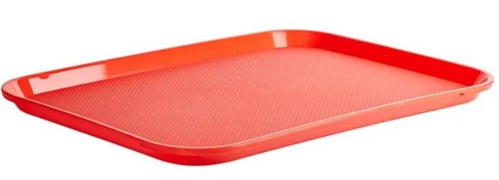 Фото Поднос ProHotel JW-A1216P 420х320 мм, полипропилен, красный артикул 4080809 1