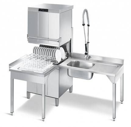 Фото Машина посудомоечная купольная SMEG HTY620D 3