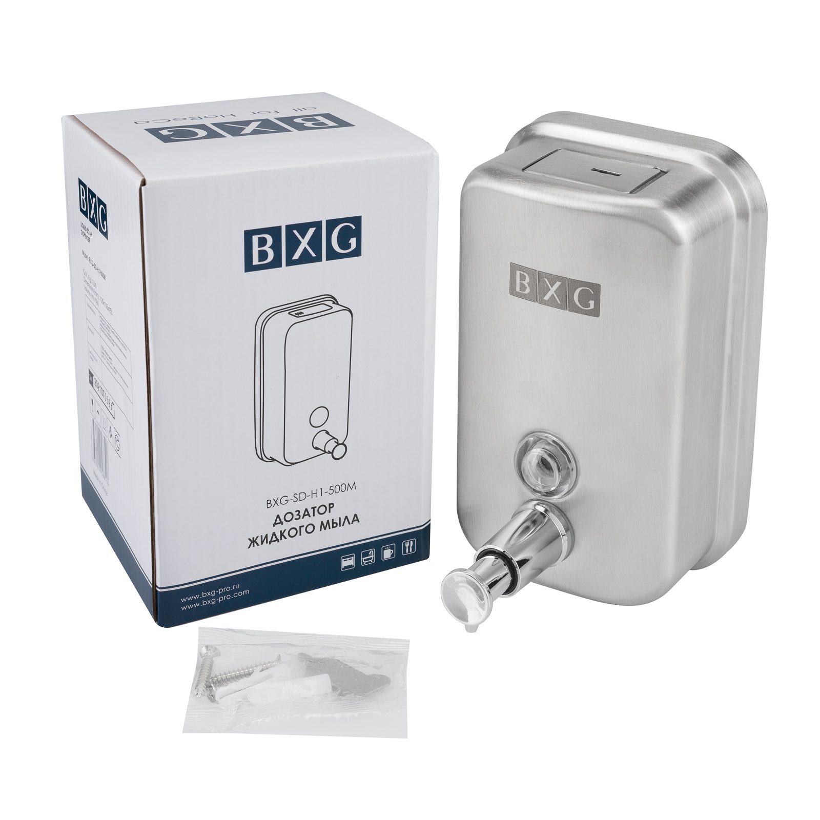 Фото Дозатор жидкого мыла BXG SD-H1-500М 1