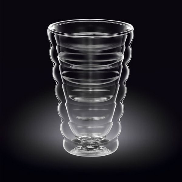 Стакан Wilmax Thermo Glass стенками артикул 888419