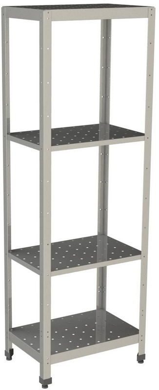 Стеллаж прямой перфорированн RESTOINOX СТПП-9/7-ЭЦ