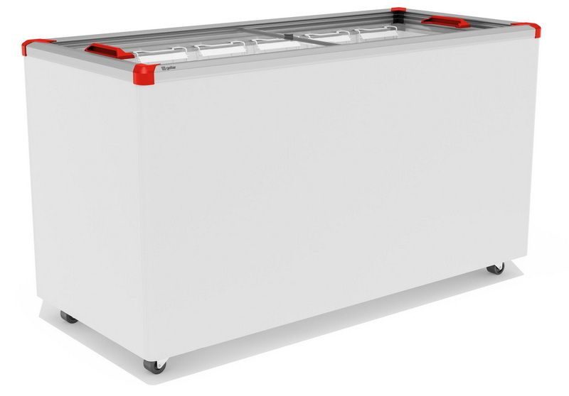 Морозильный ларь Gellar FG 500 C v25 красный