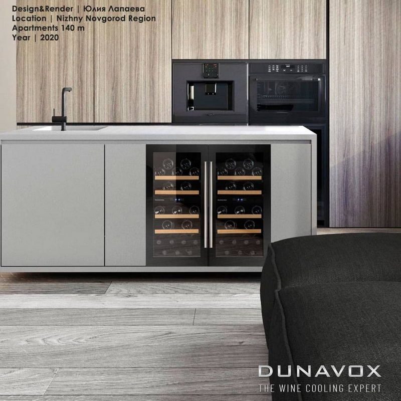 Фото Шкаф винный Dunavox DAU-32.78DB 1