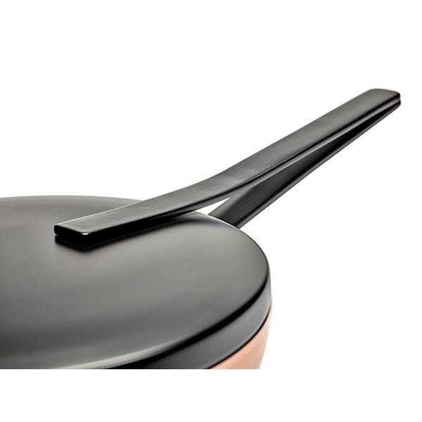 Фото Сковорода Serax Base Cookware 2 л, D245 мм, H100 мм с крышкой цвет медный черный — арт. B2719005C 1
