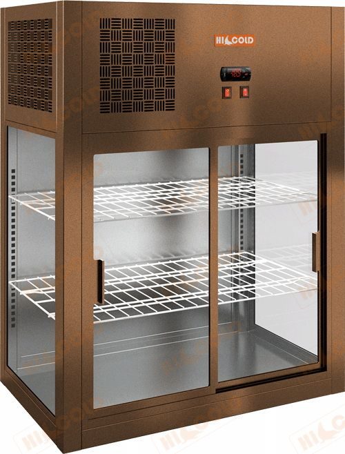 Витрина холодильная HICOLD VRH 790 BRONZE