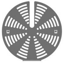 Комплект для уменьшения вентилятора Smeg 3925
