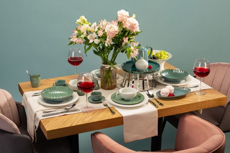 Фото Блюдце Corone Rosenthal D 130 мм голубое — арт. фк9922 5