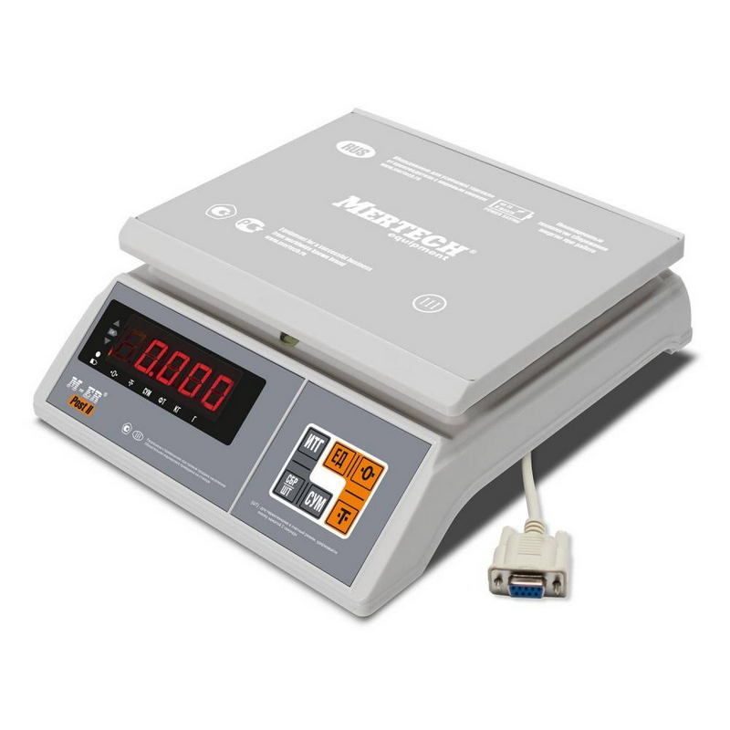Весы MERTECH M-er 326 afu-6.01 LED RS-232 коробке