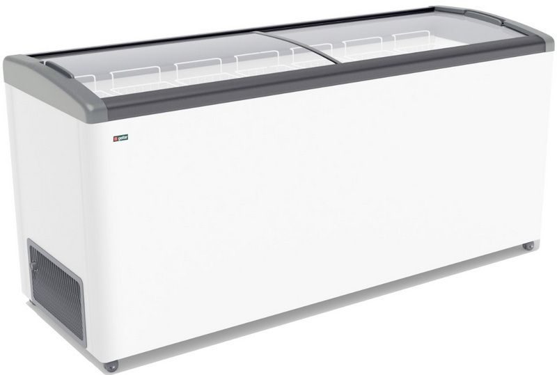 Морозильный ларь Gellar FG 700 E серый