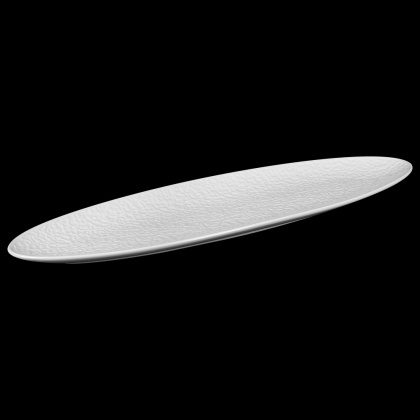 Фото Блюдо овальное Corone Nori 17'' 440х140х23 мм, белый [LQ-QK15294] — арт. фк5625 1