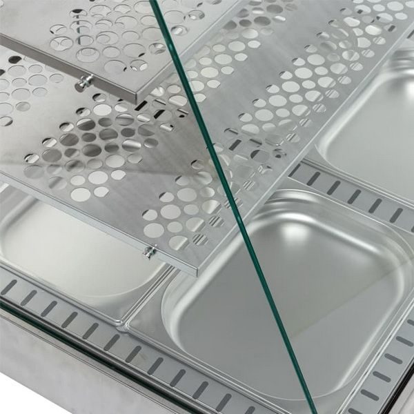 Фото Витрина тепловая настольная КОБОР CR2-80H Green 4